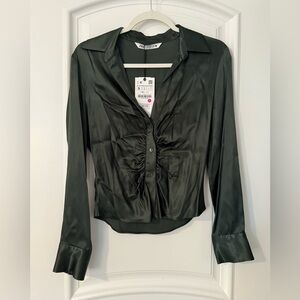 NWT Satin Top